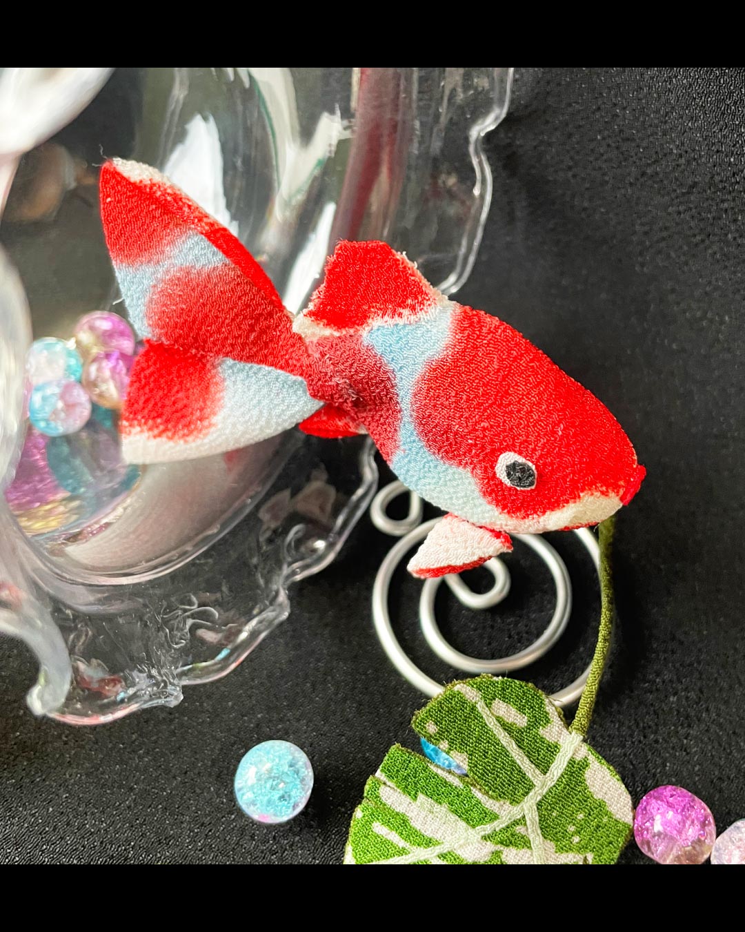 花ぼかしの金魚