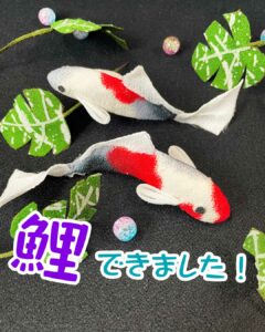花ぼかし新色で錦鯉