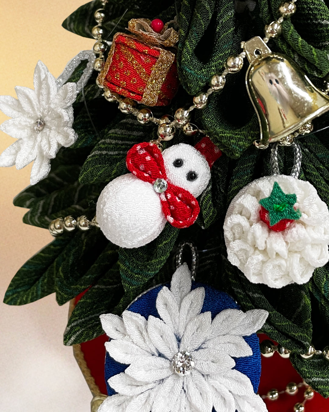 雪だるまのクリスマスオーナメント